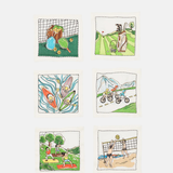 Adventure Cocktail Napkins, Set of 6