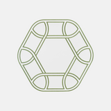 Infinite Placemat in Green