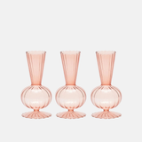 Tess Bud Vase in Blush (Set of 3)