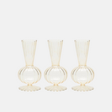 Tess Bud Vase in Champagne (Set of 3)