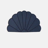 Saint-Jacques Faux Leather Placemat in Navy