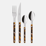Bistrot Pearly Cutlery Set in Tortoise