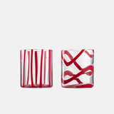 Cyrcus Tumblers in Coral Red [Set of 2]