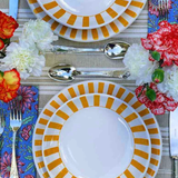 Yellow Stripes Plate