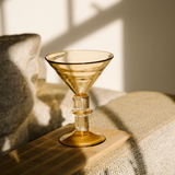 NY Martini Glass in Whiskey