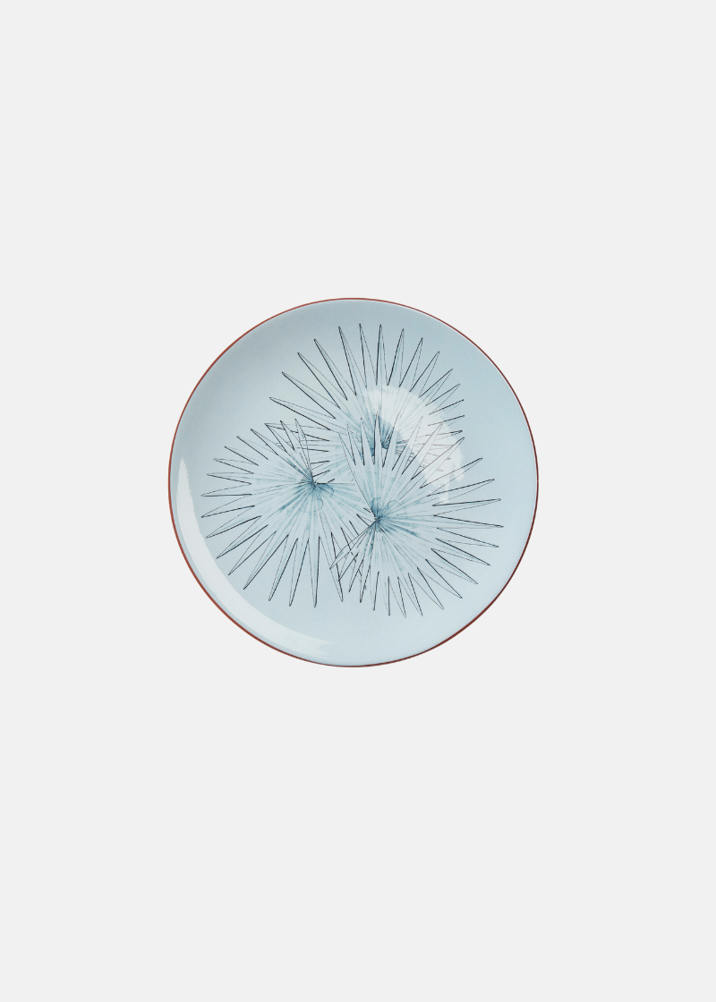 Paradise Dinner Plate in Turquoise