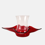 Teacup Set in Red