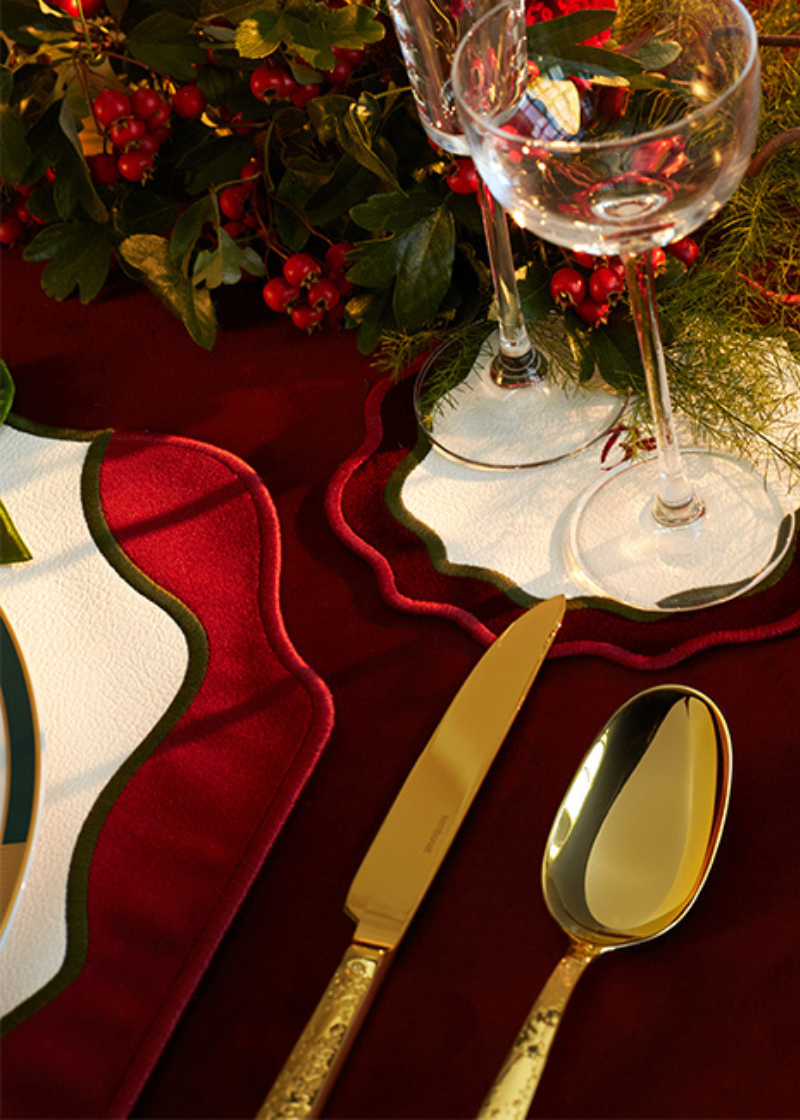 Christmas Carol Place Setting