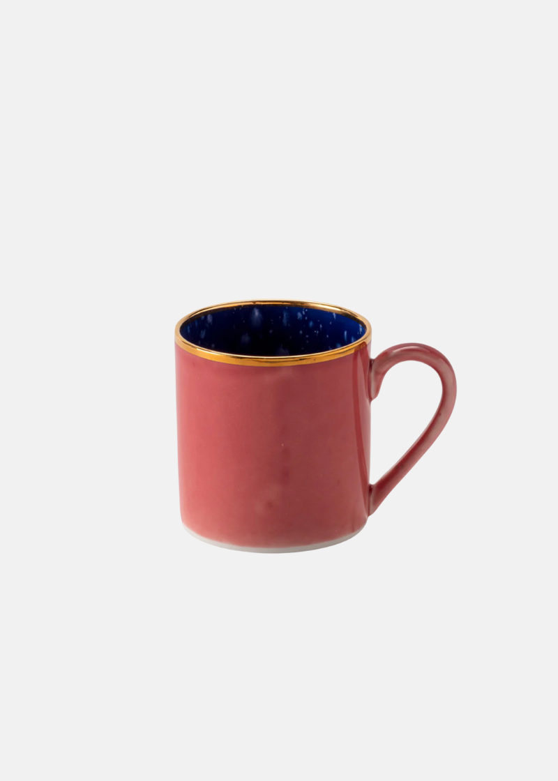 Brera Mug with Gold Rim