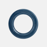 Blue Rimmed Dinner Plate