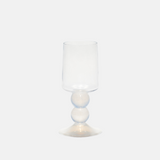 New York Wine Glass in White