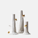 Tree Trunk Bud Vase/ Candleholder