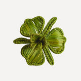 Orquidea Napkin Ring in Green