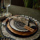 Arandela Iraca & Linen Placemat in Sand