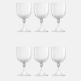 Set of 6 Wine Glasses