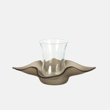 Teacup Set in Matte Brown (Set of 4)